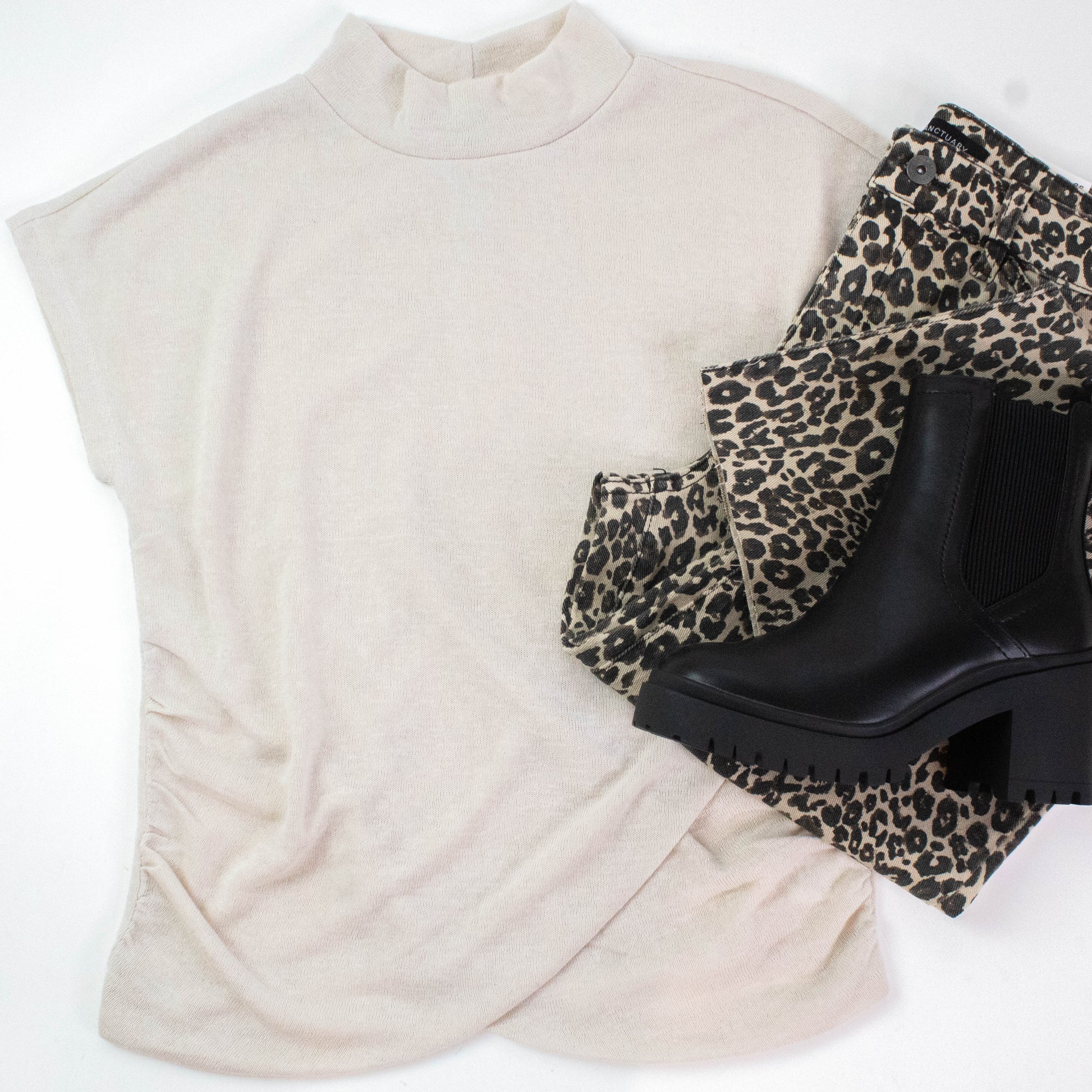  Cadence 90's Straight Crop Jeans, French Kitty | Sanctuary