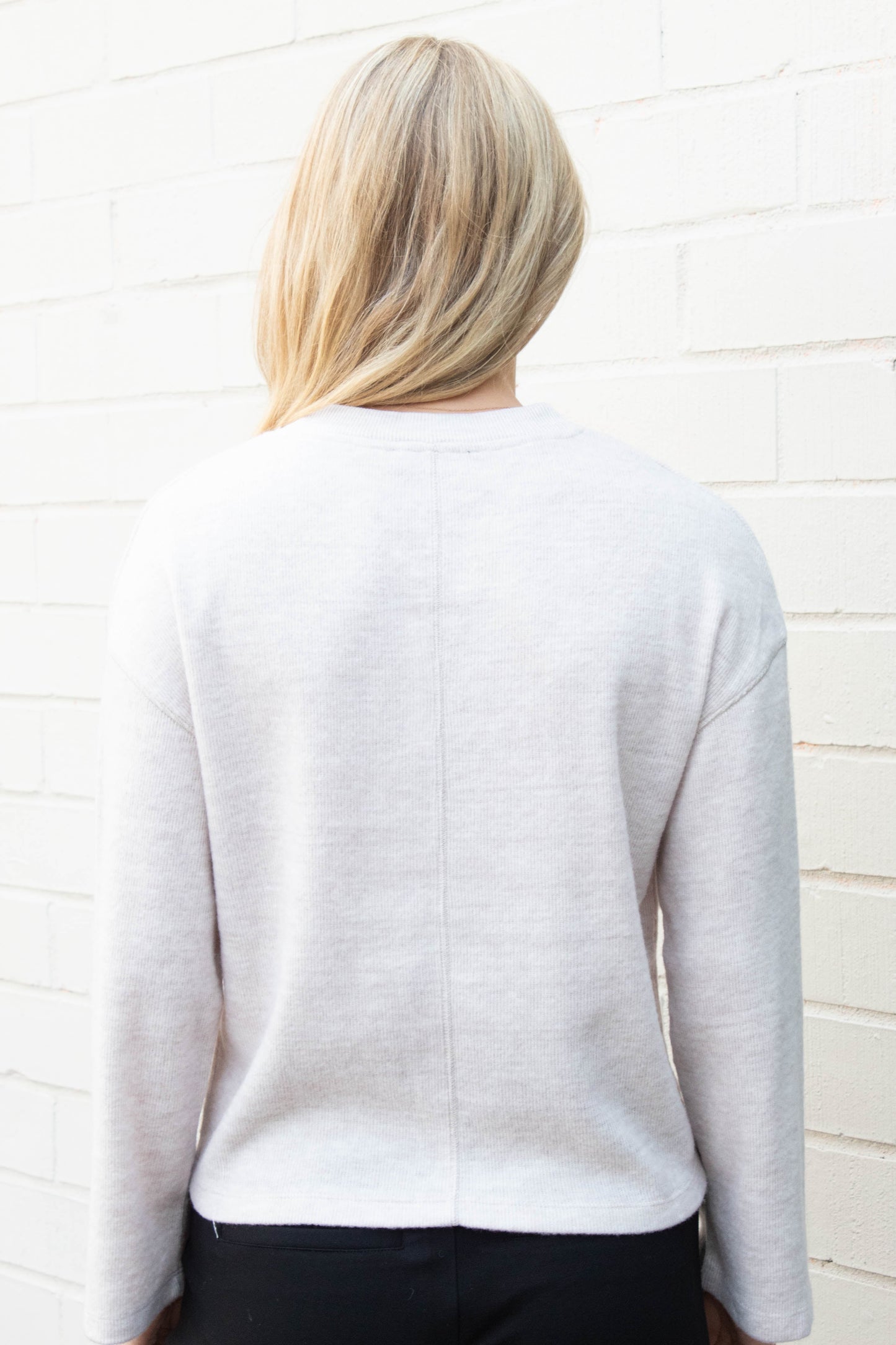  Into The Woods Cozy Top, Heather Pearl | Sanctuary