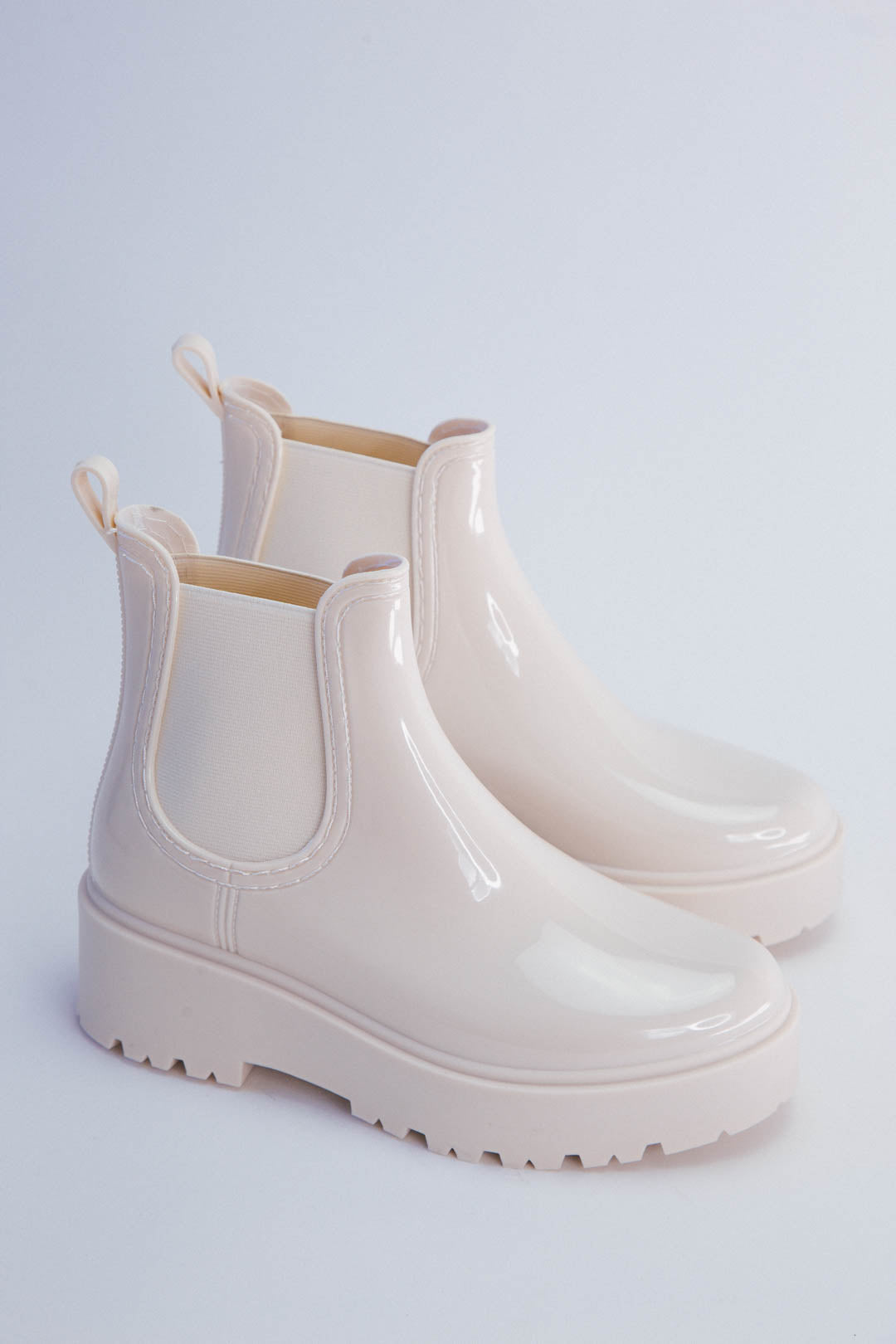  Penny Rain Boot, White | Beach By Matisse