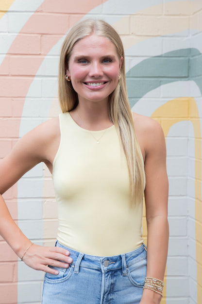Be Cool Sawyer Basic Tank Top, Squash