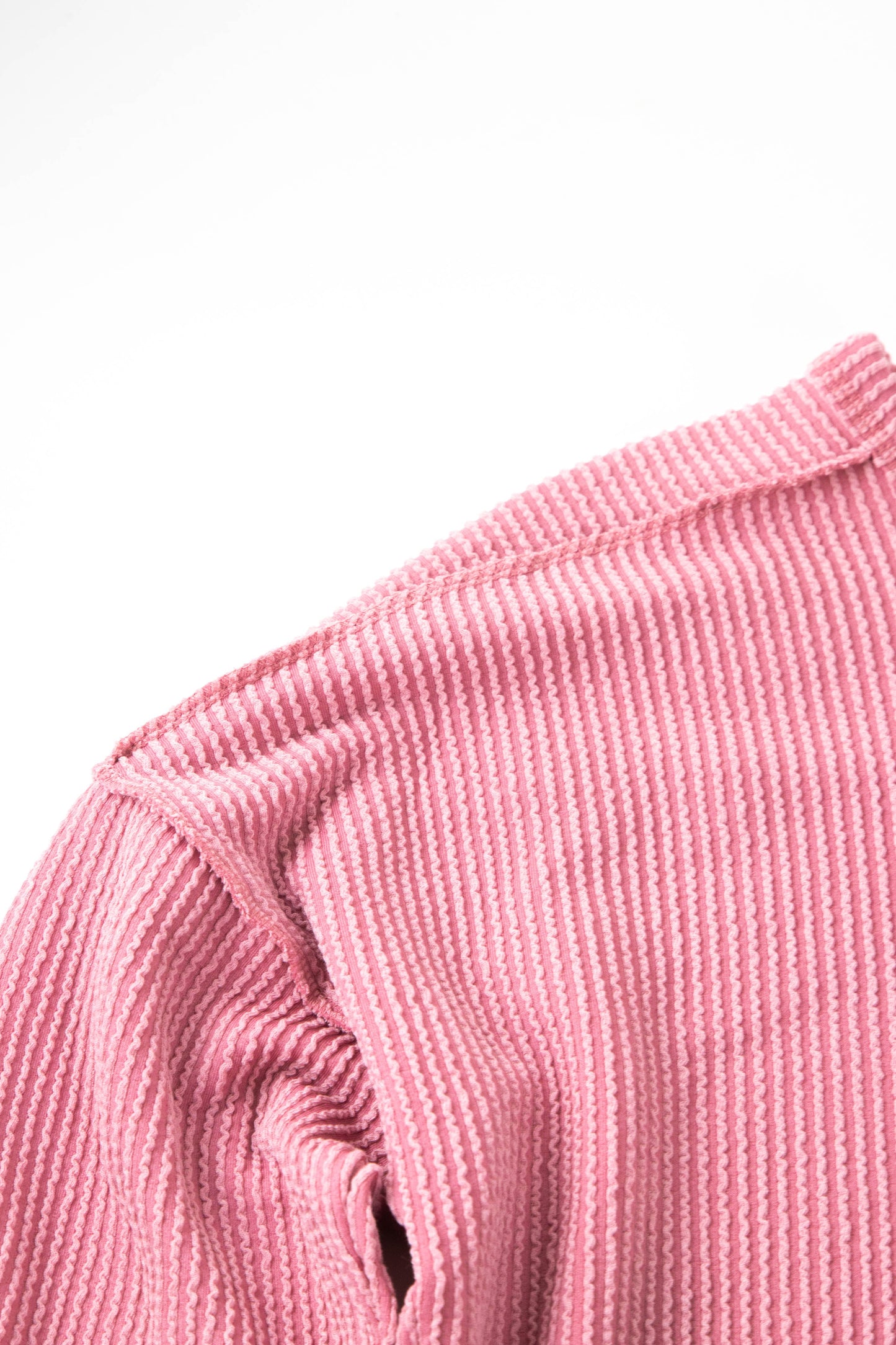  Katerina Rib Knit Seam Detail Top, Cinnamon | Plus Size