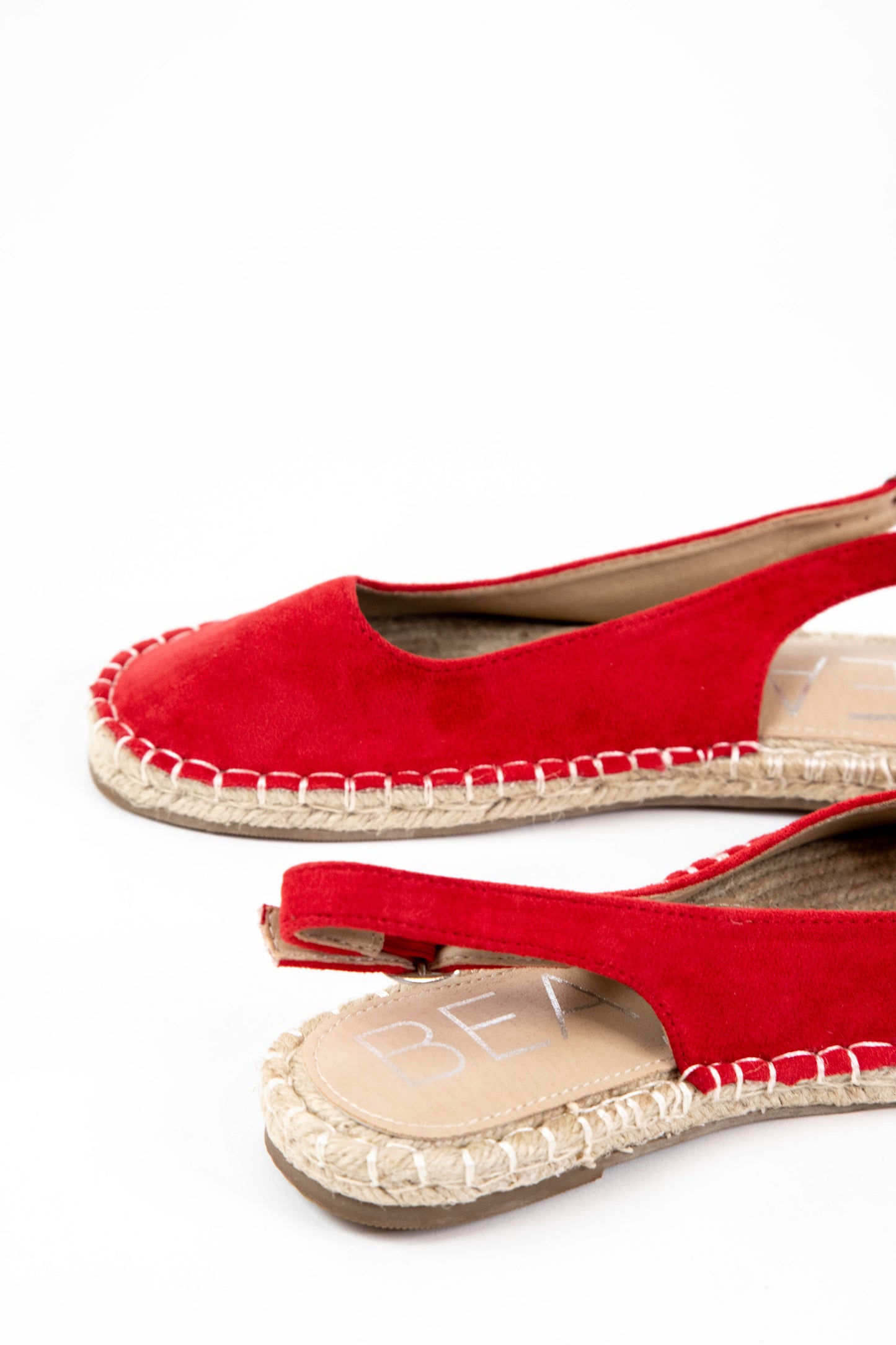  Juliet Espadrille Slingback Flat, Red | Beach By Matisse