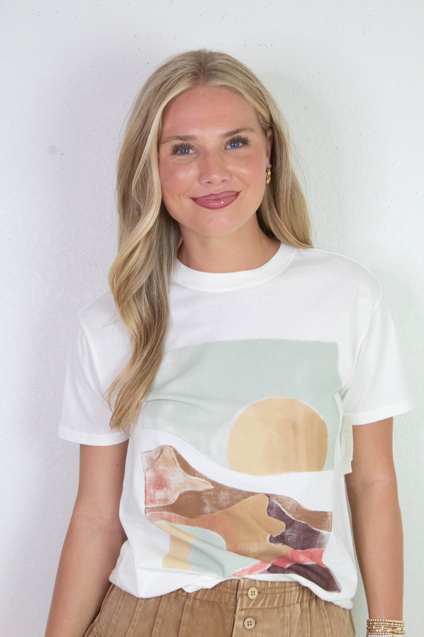  Moments Boyfriend Tee, Sea Salt | Z Supply