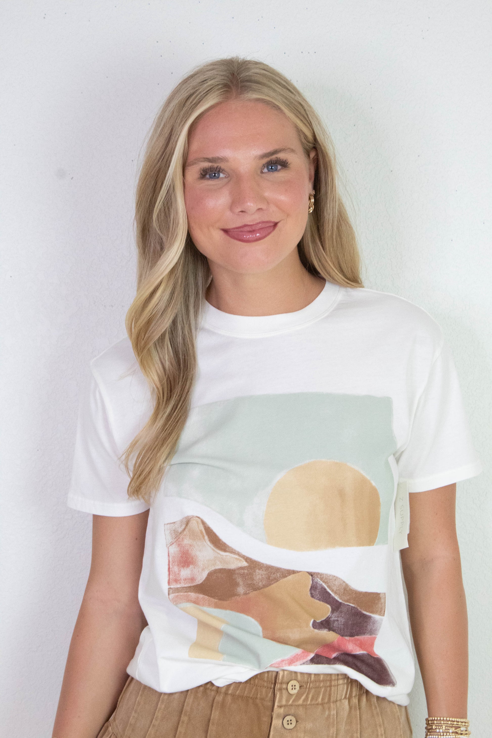  Moments Boyfriend Tee, Sea Salt | Z Supply