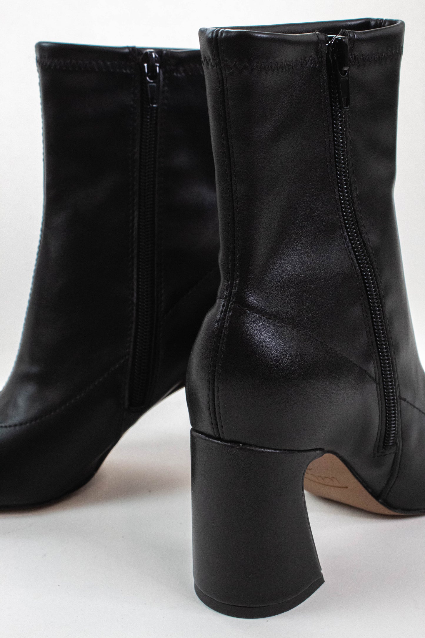  Thiva Block Heel Dress Bootie, Black