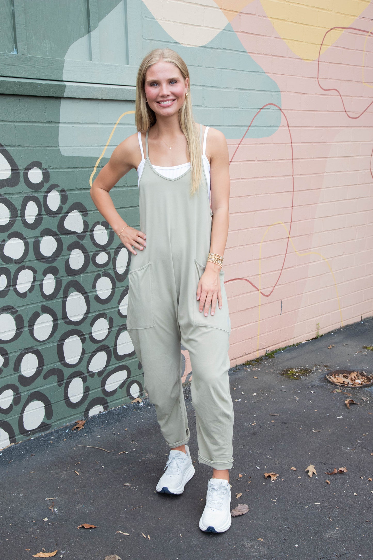  Adelaide Ribbed Crop Cami, White