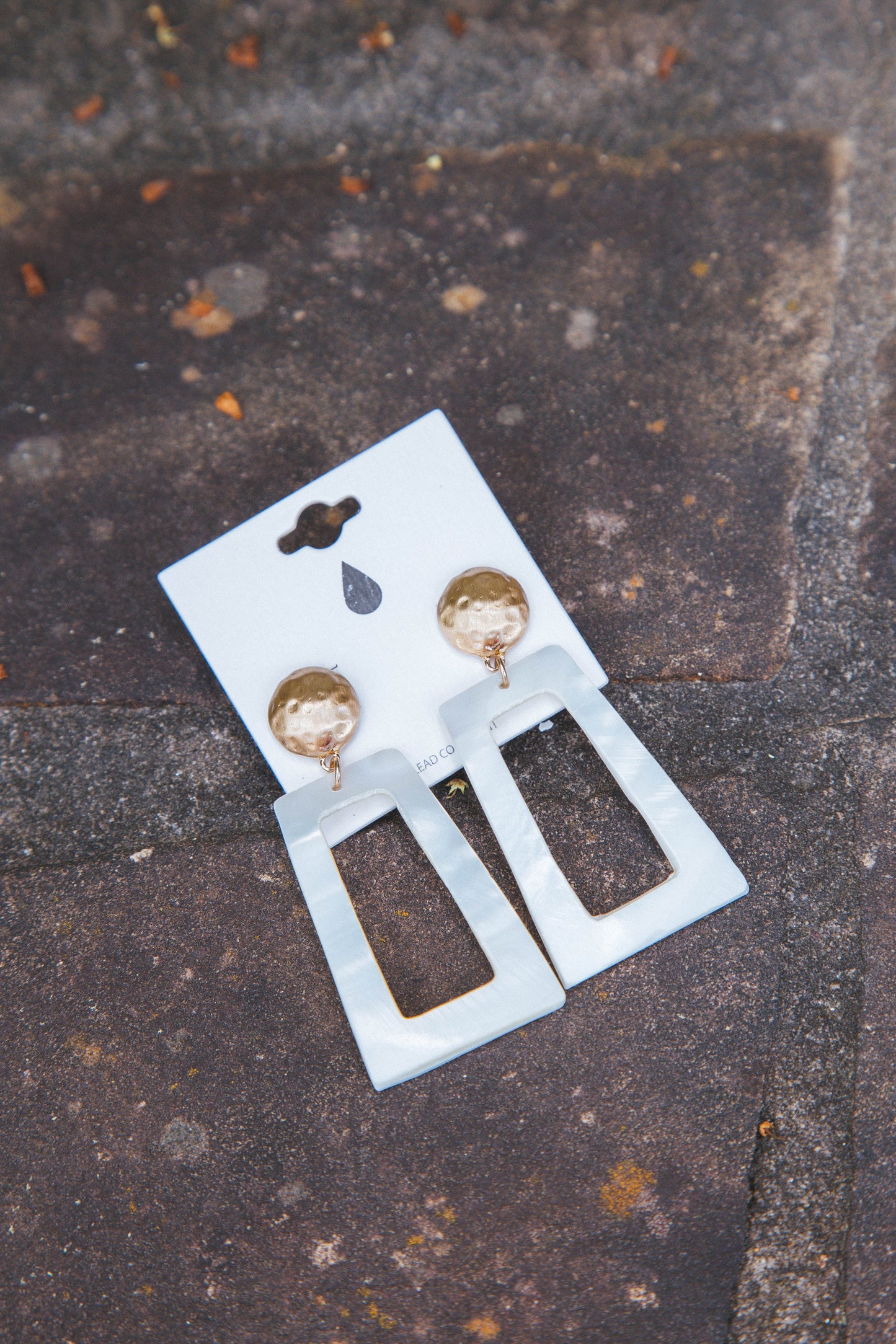  Trapezoid Dangle Earring