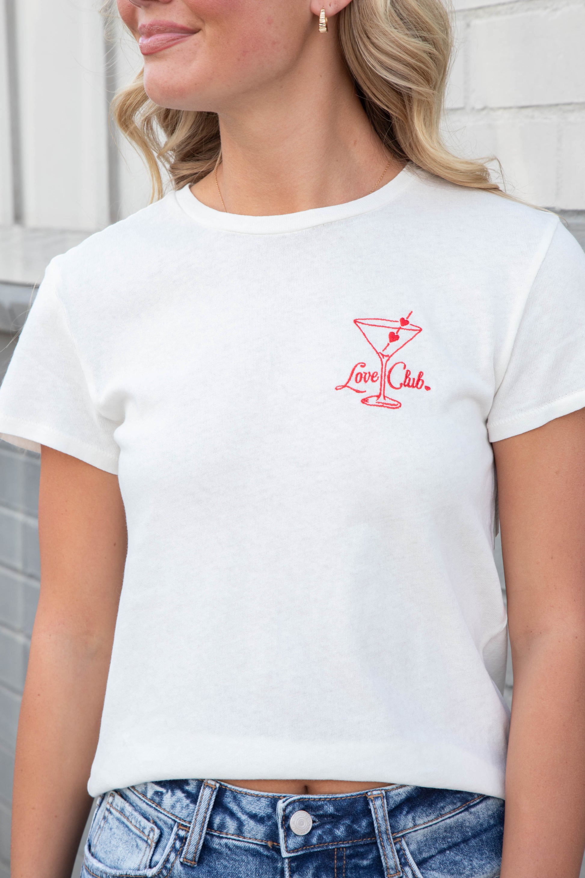 Love Club Daytrip Tee, Sea Salt | Z Supply