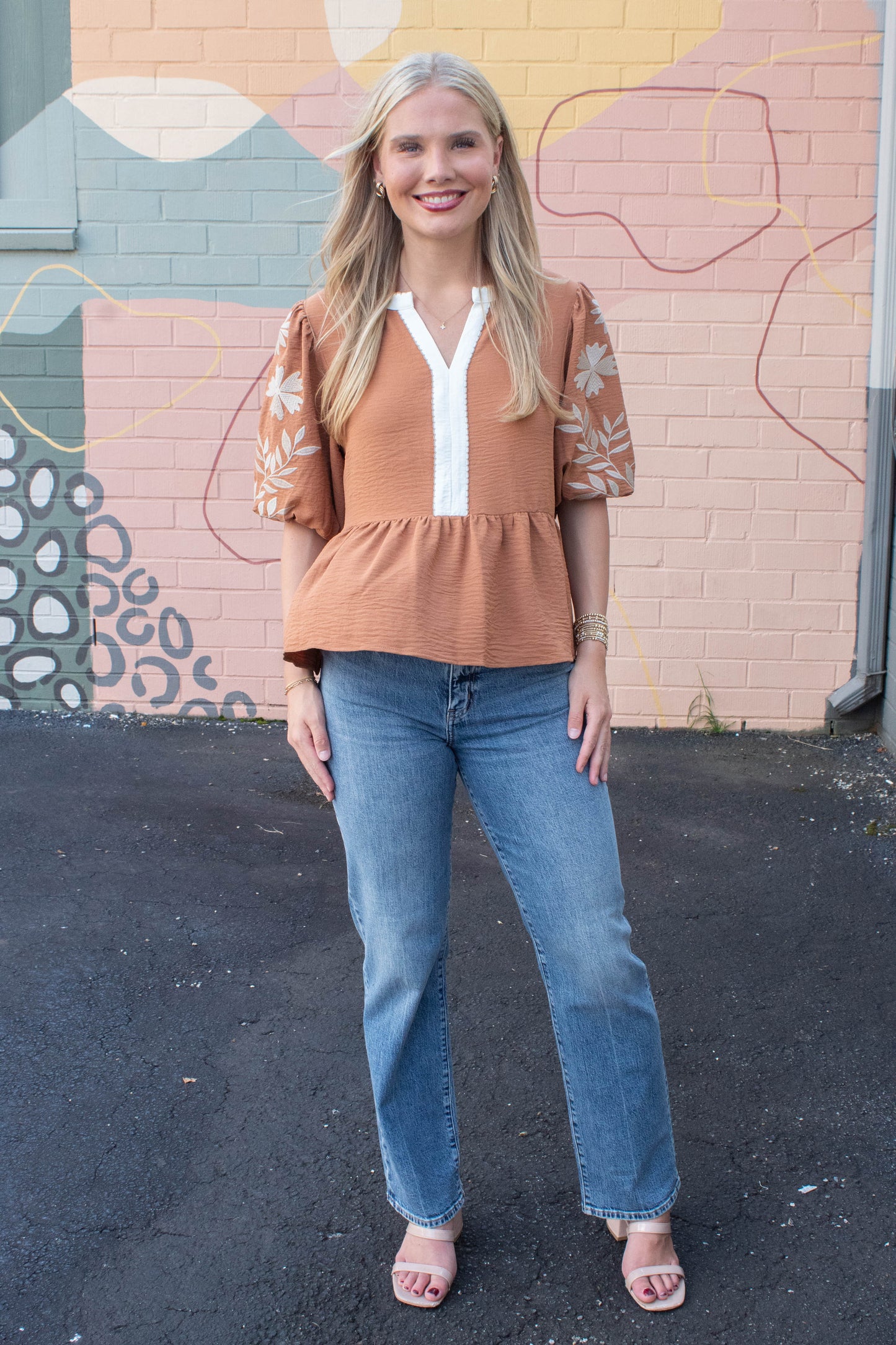  Sundaze High Rise Vintage Straight Jean, Brooklyn | Daze