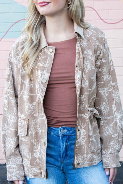  Della Layered Round Neck Top, Nutshell
