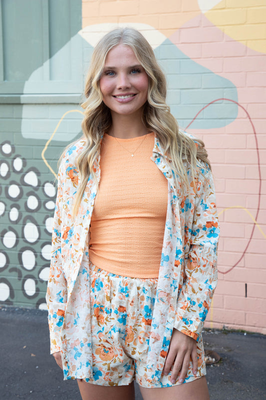  Sonoma Button Up Shirt, Multi | Sadie & Sage