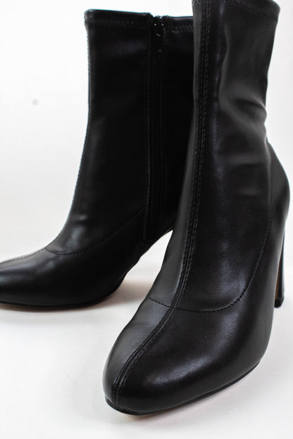  Thiva Block Heel Dress Bootie, Black