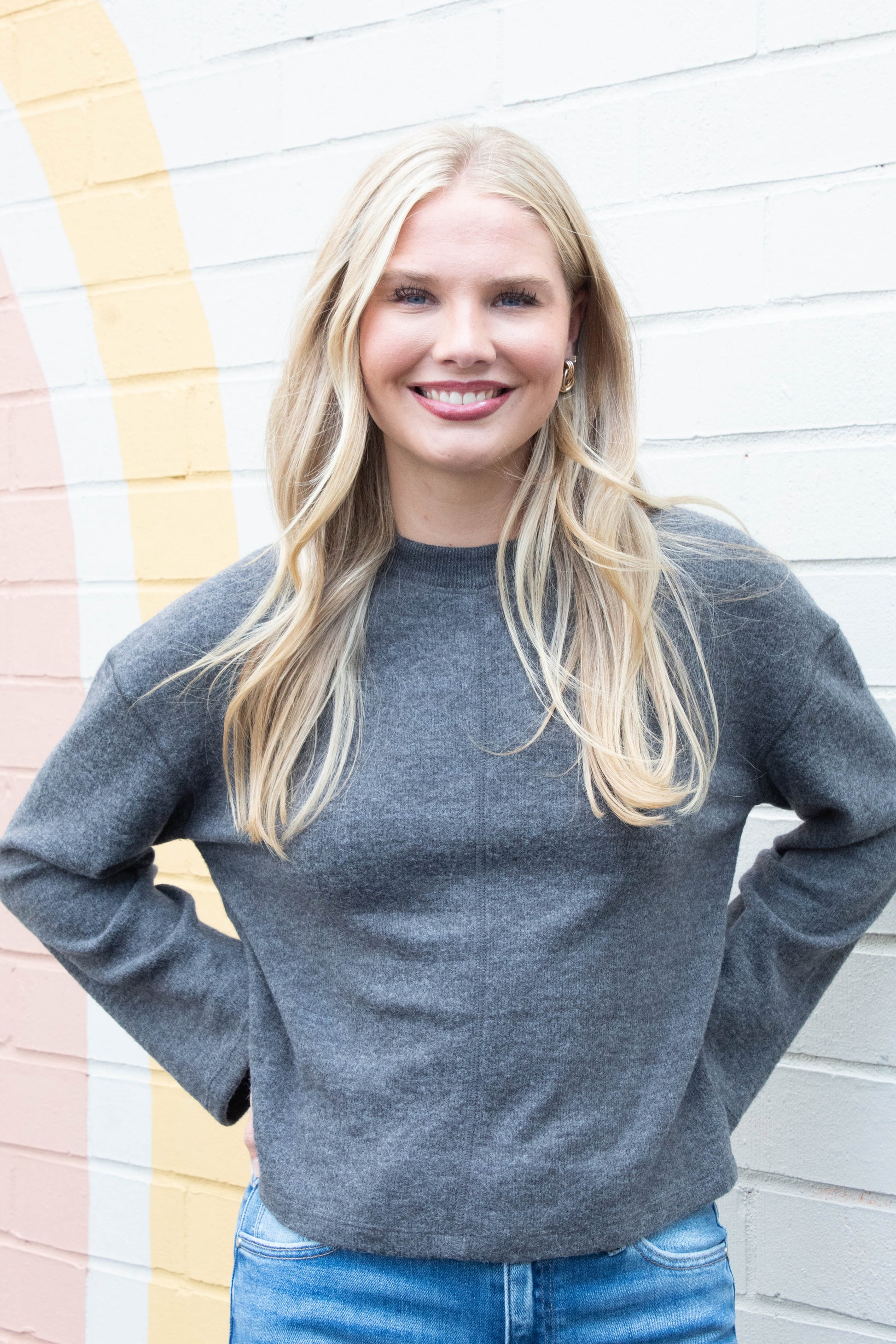  Into The Woods Cozy Top, Heather Ink | Sanctuary