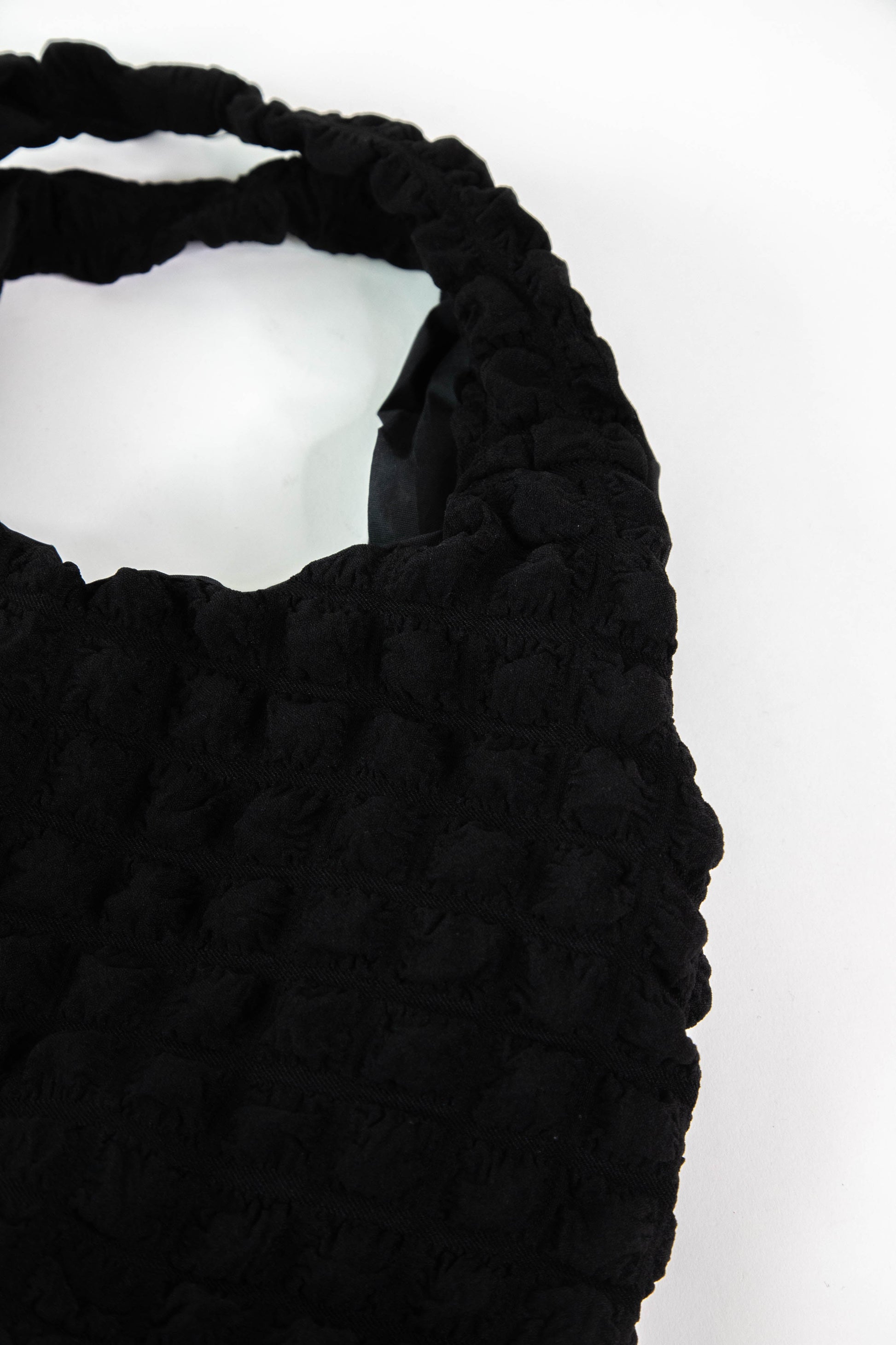  Cloud Puff Shoulder Bag, Black
