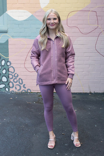  Isabelle Cloud Light Contour Leggings, Rose Taupe