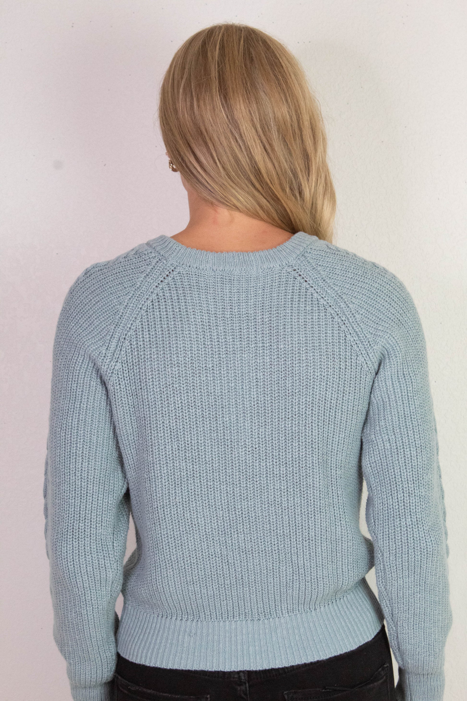  Nomad Cable Popover, Sky Gray | Sanctuary