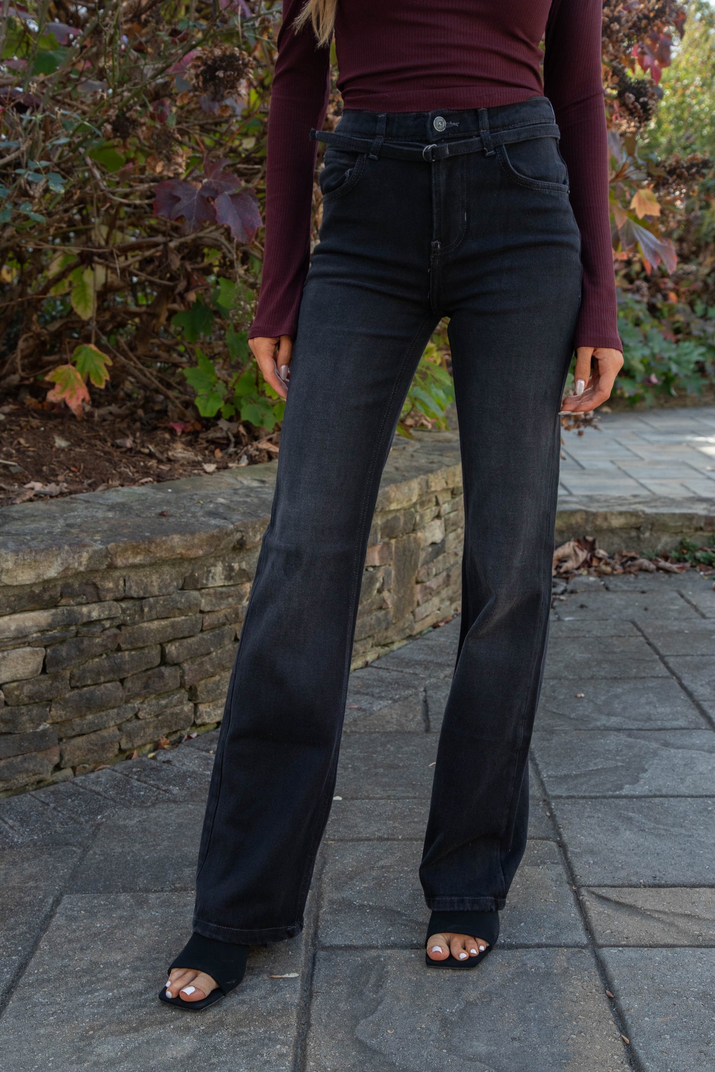 Sabine Slim A-Line Jeans, Smokeshow | Free People