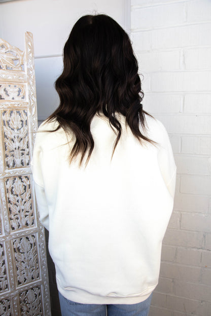  Apres Ski Social Club Sweatshirt, Cream