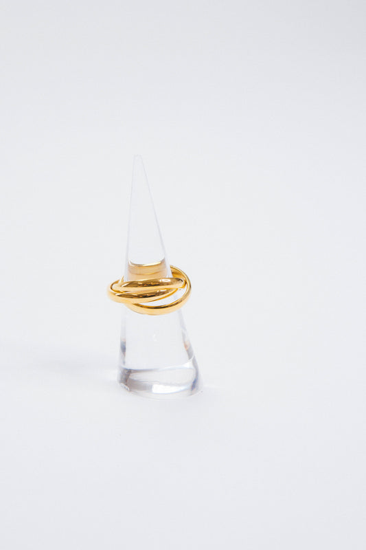  Golden Girl Ring Set, Gold | Sahira Jewelry