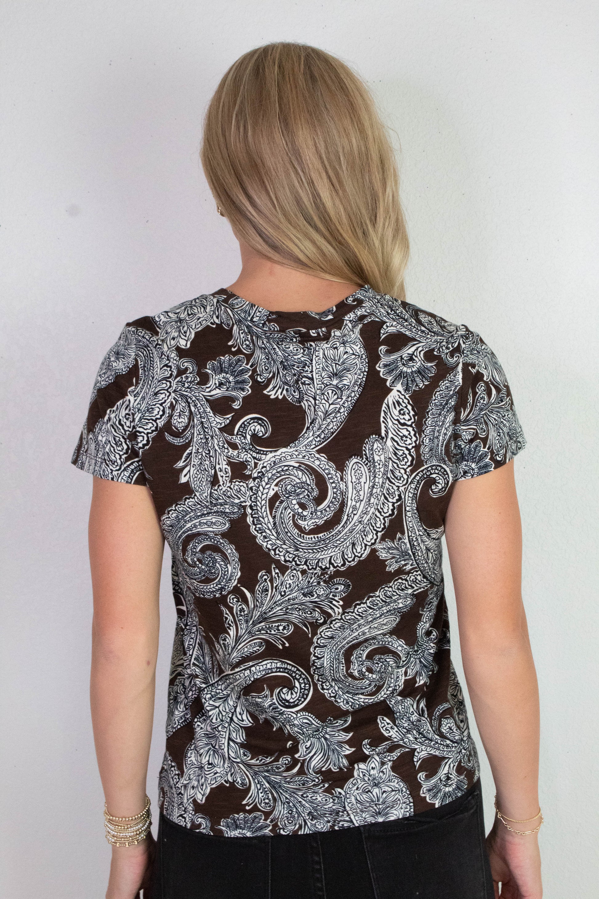  The Perfect Tee, Mineral Paisley | Sanctuary