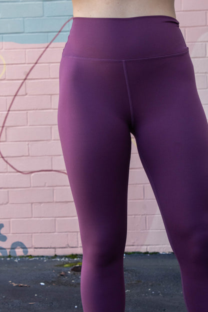  Peyton Flexform High Waisted Leggings, Dark Plum