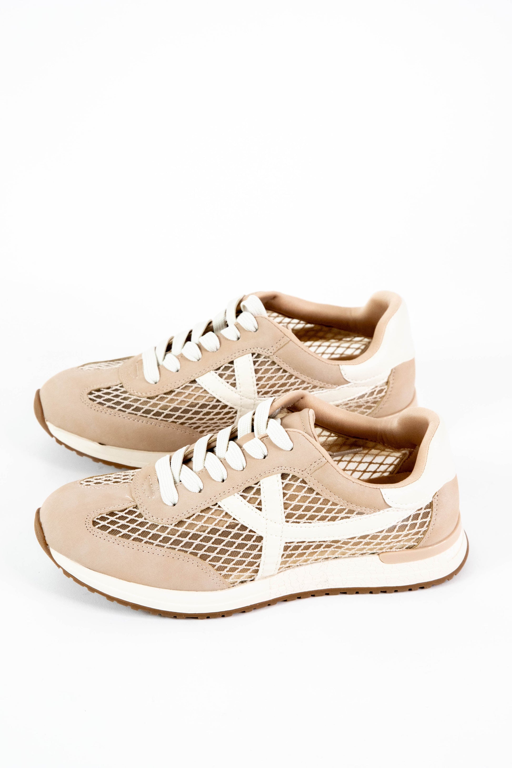  Joque Mesh Sporty Retro Sneaker, Camel | DV By Dolce Vita