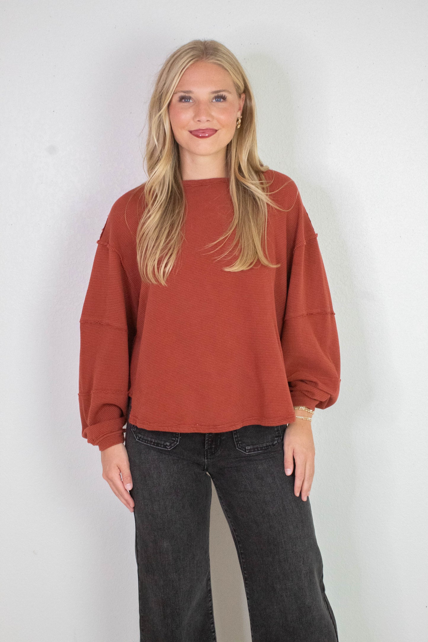  Leah Patch Pocket Wide Leg Jeans, Washed Black