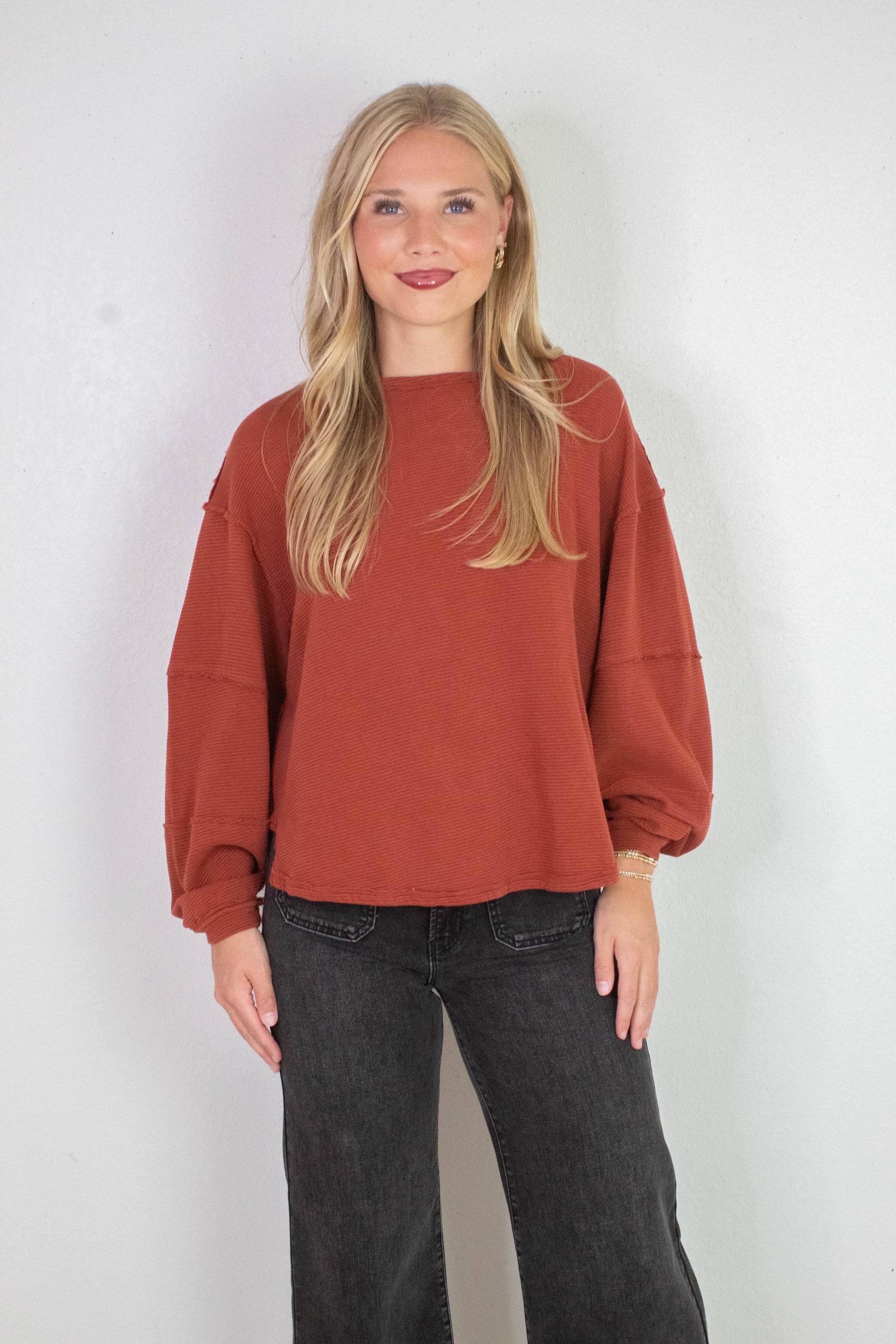  Leah Patch Pocket Wide Leg Jeans, Washed Black