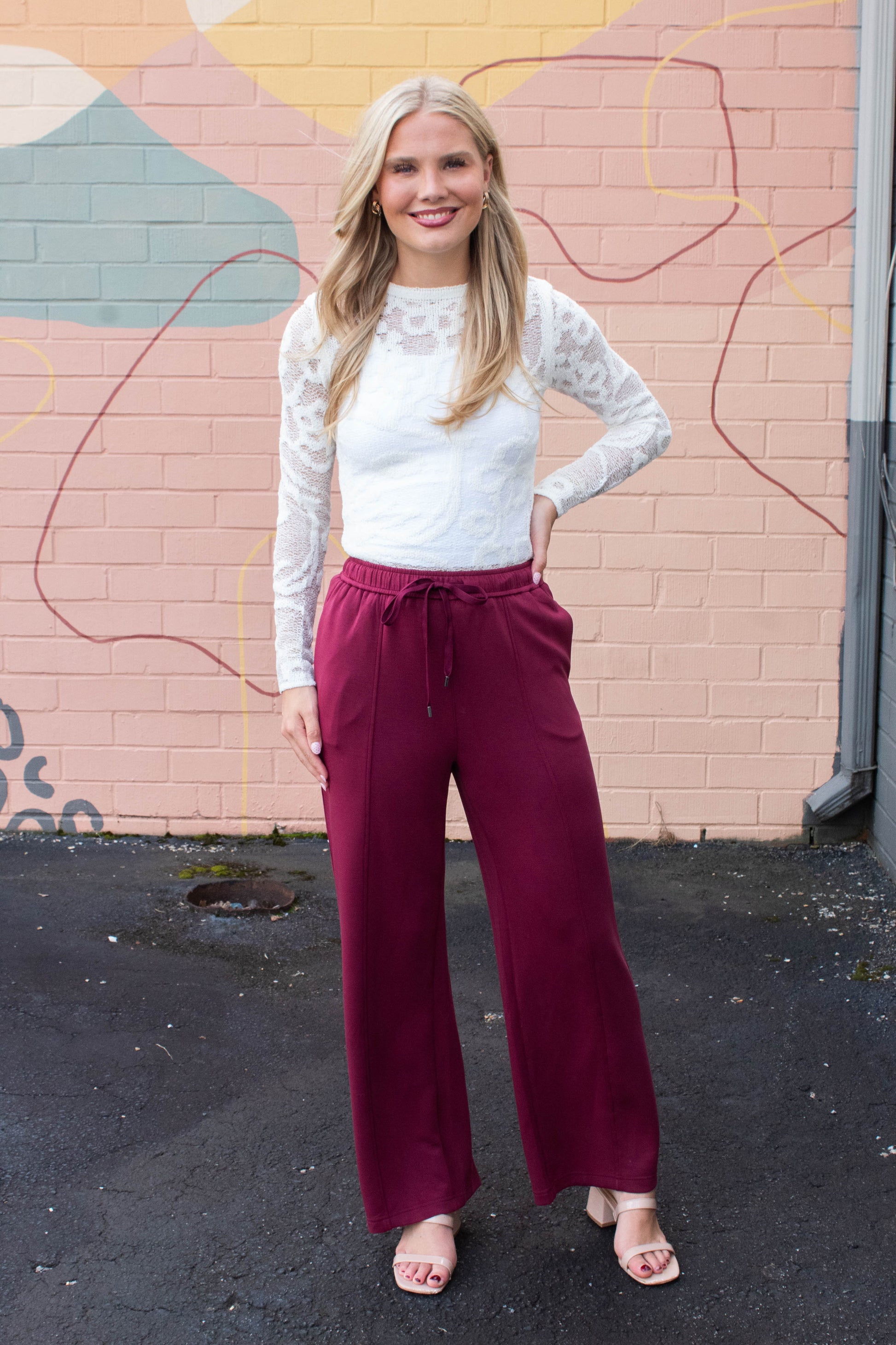  Crissa Lace Top, Cream | RD Style