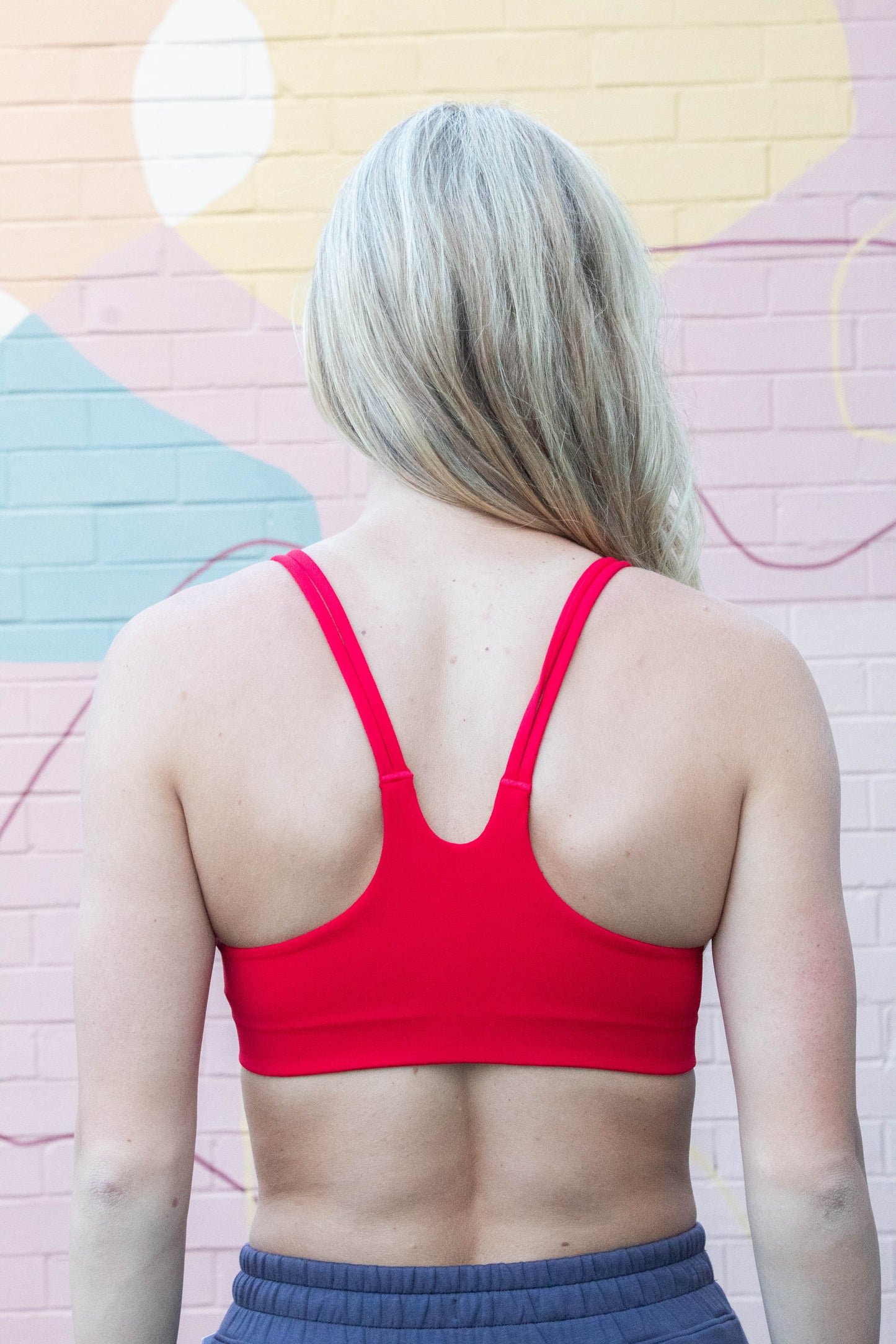  Onform Low Impact Sports Bra, Spanx Red | SPANX