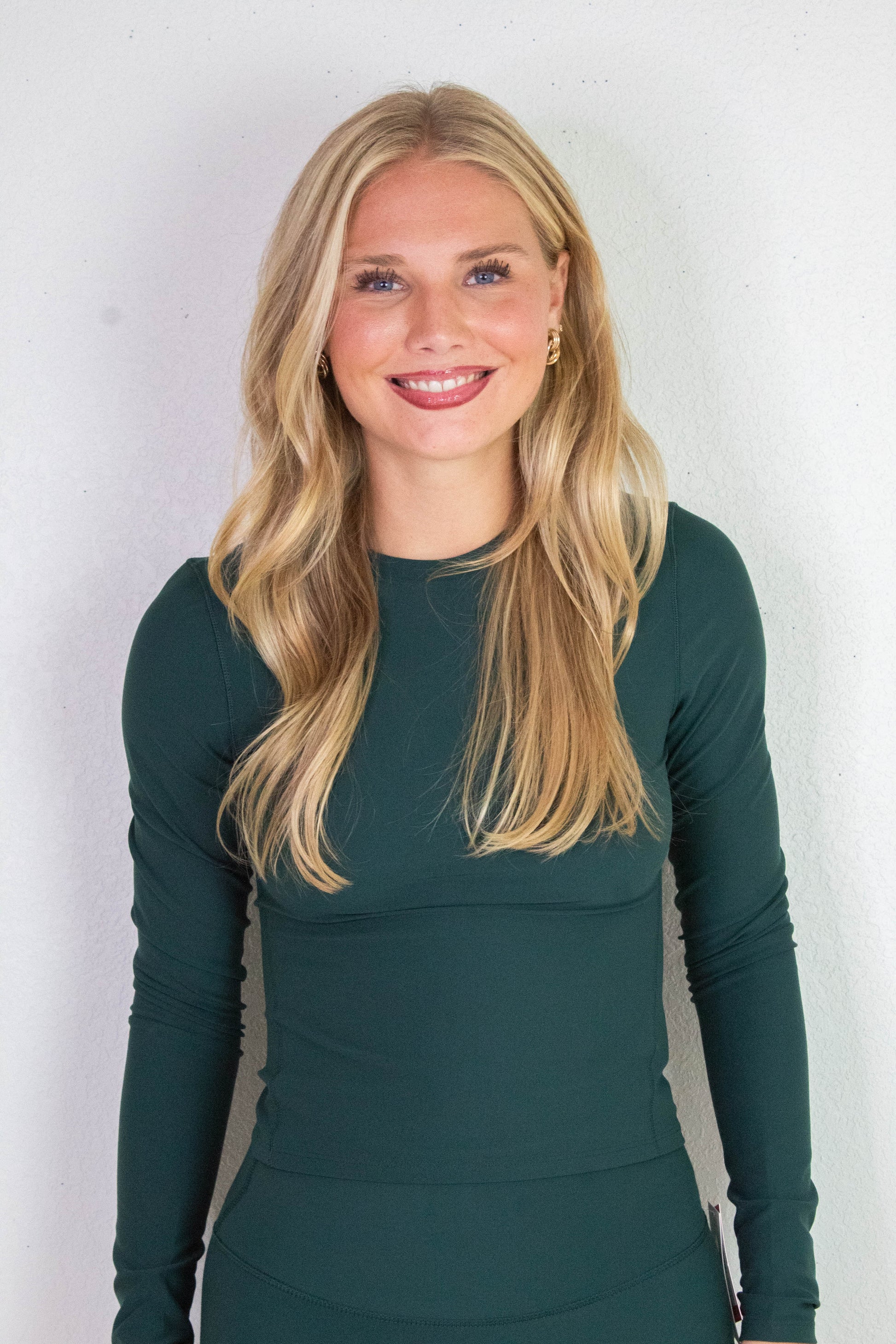  Onform Long Sleeve Top, Meridian | SPANX