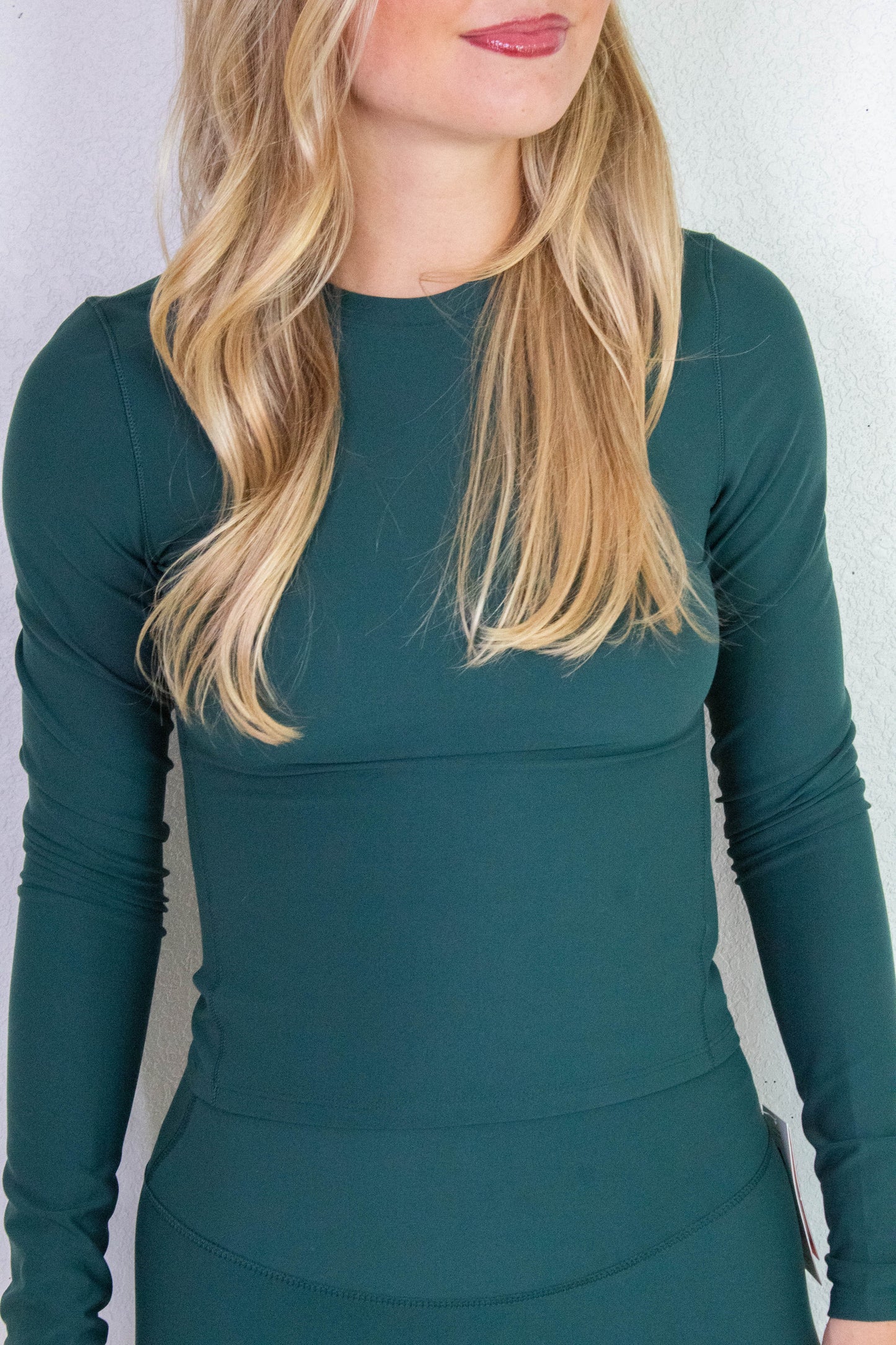  Onform Long Sleeve Top, Meridian | SPANX