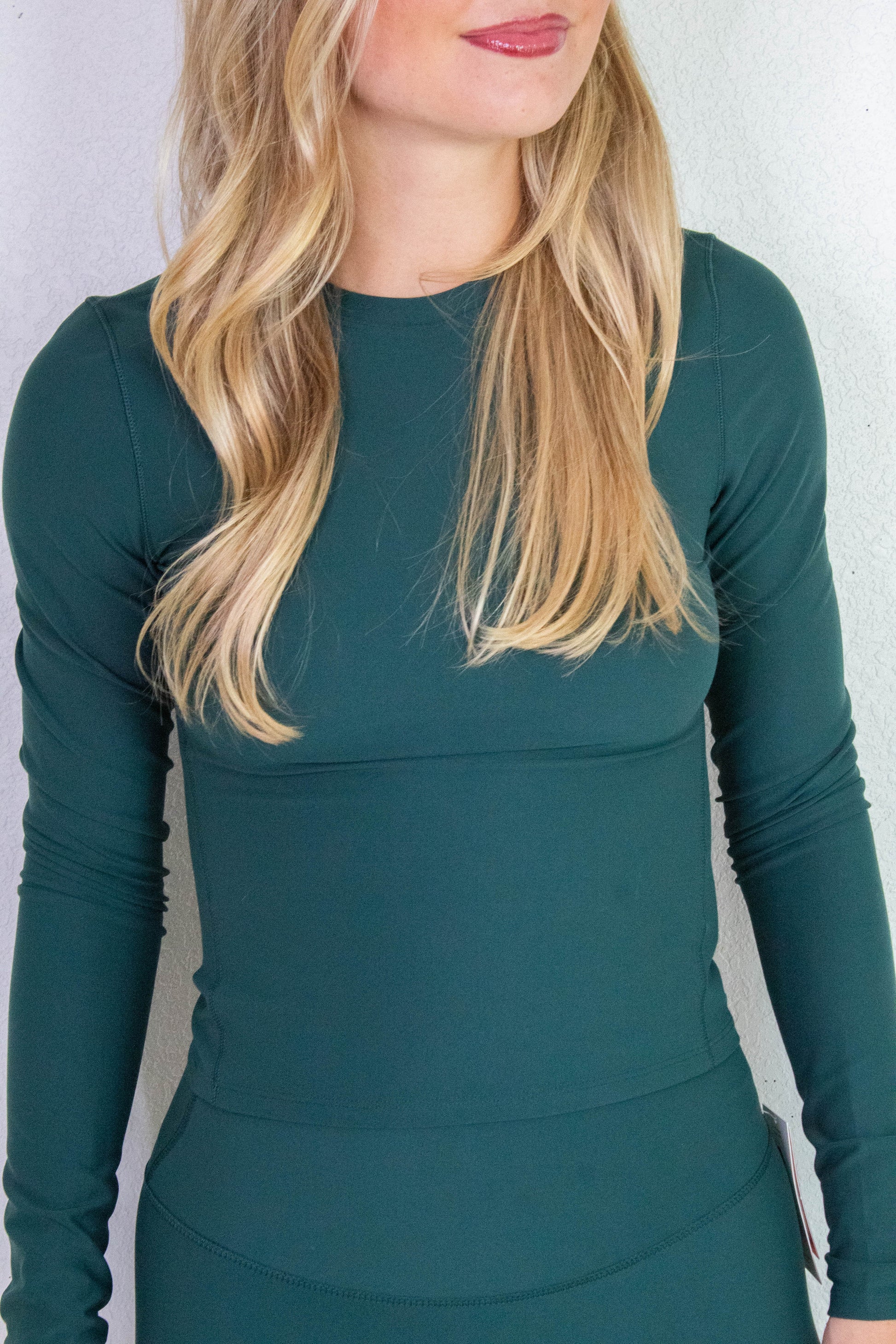  Onform Long Sleeve Top, Meridian | SPANX