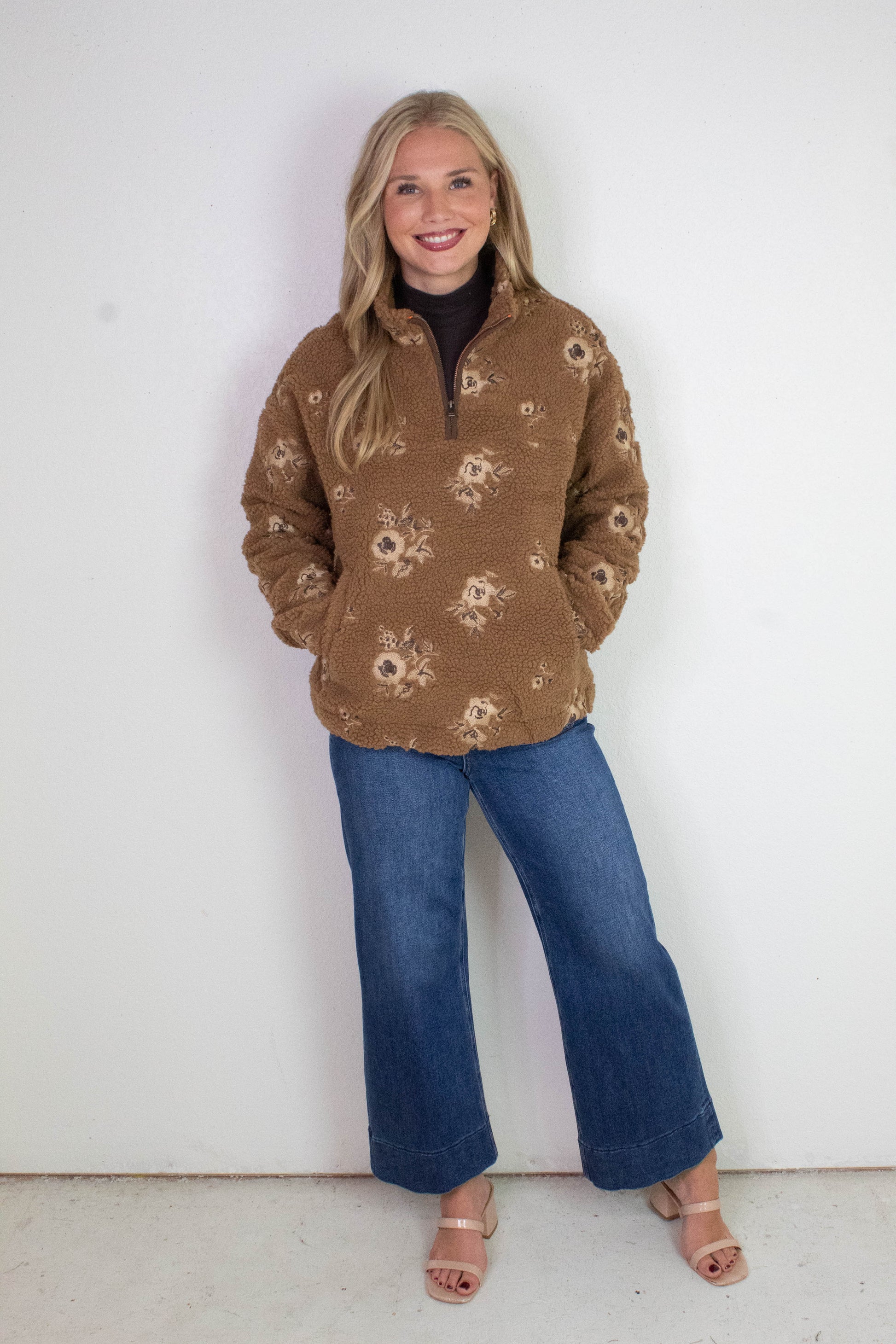  Poppy Anorak Jacket, Caramel Beige | RD Style