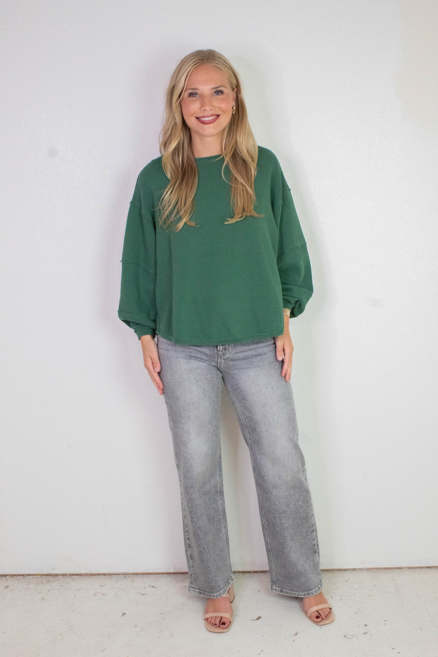  Remi High Rise Full Length Jeans, Heavenly