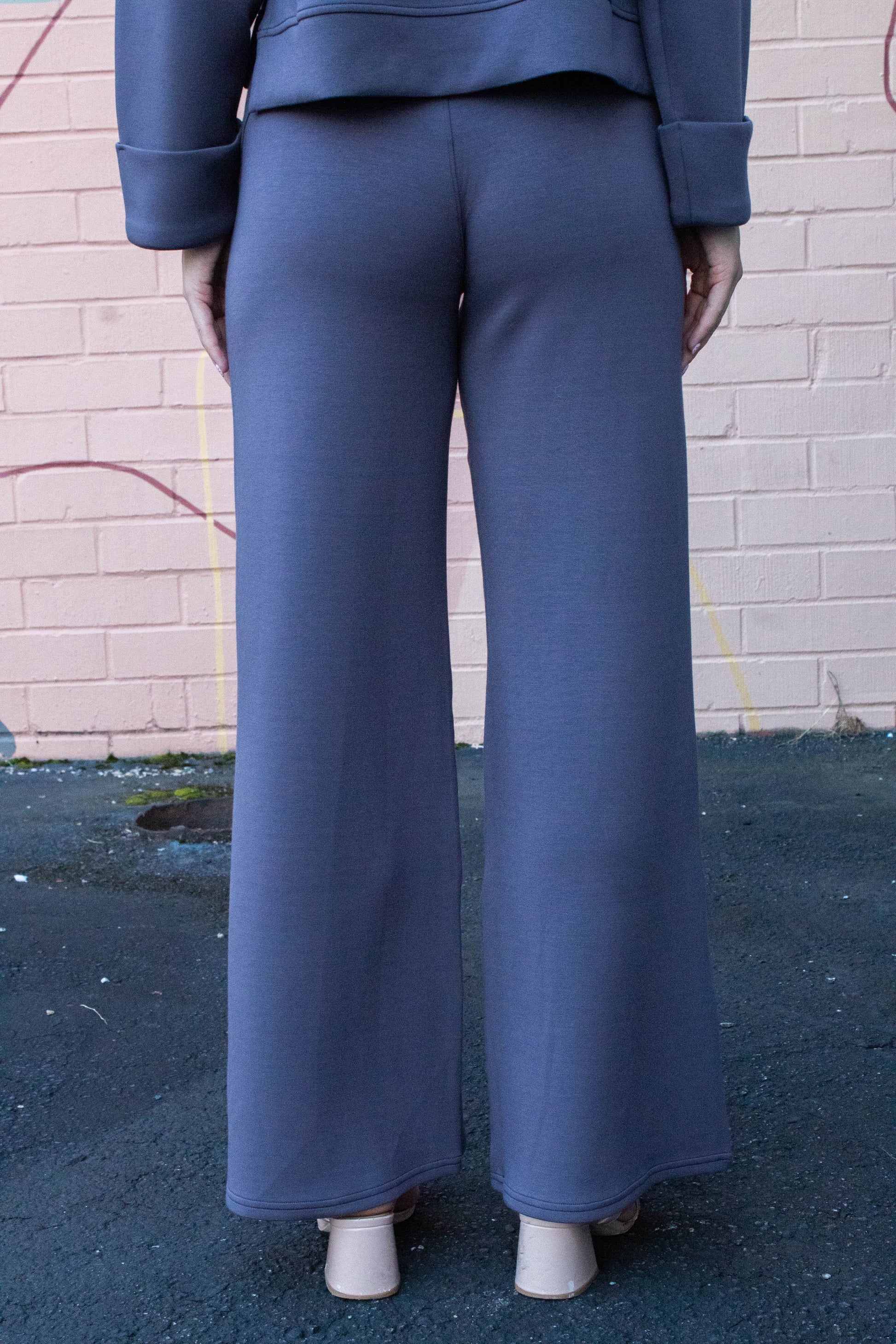  Airessentials Wide Leg Pant, Storm | SPANX