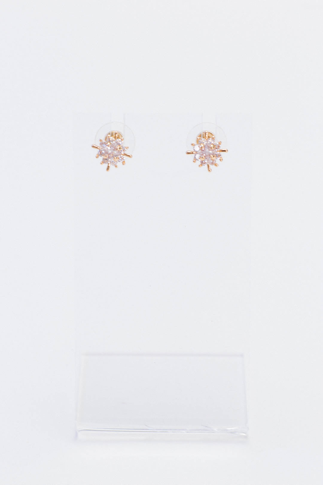  North Star Diamond Earrings, Gold