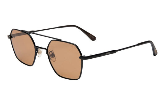  Sara Polarized Sunglasses, Black/Cocoa | I-SEA