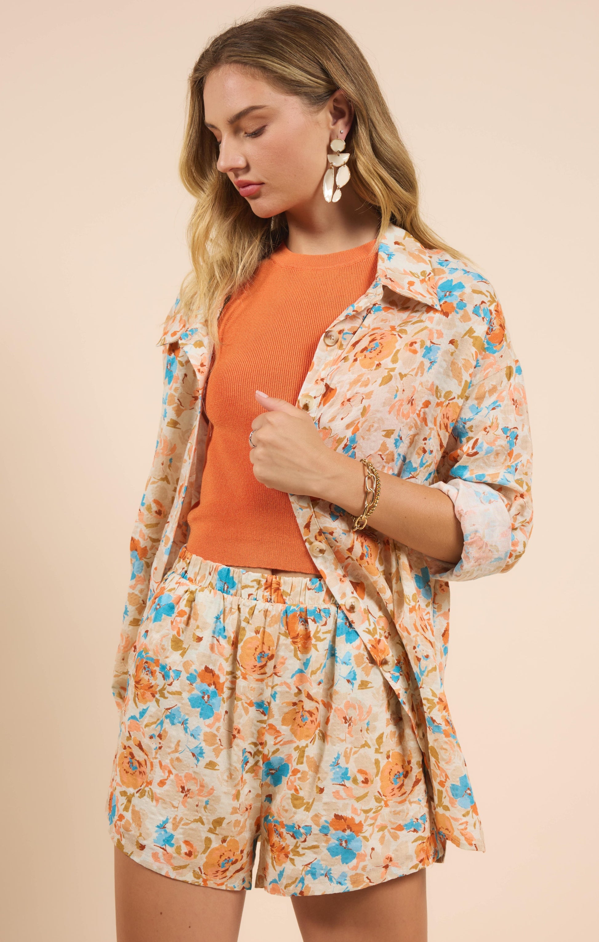  Sonoma Button Up Shirt, Multi | Sadie & Sage