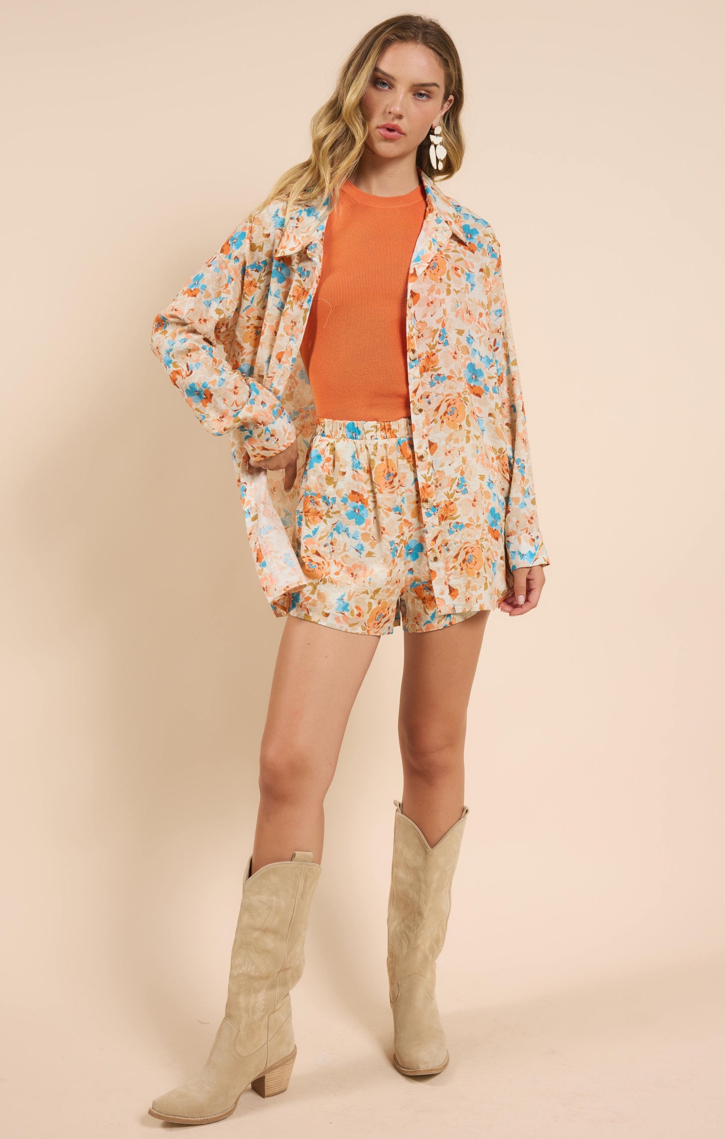  Sonoma Button Up Shirt, Multi | Sadie & Sage
