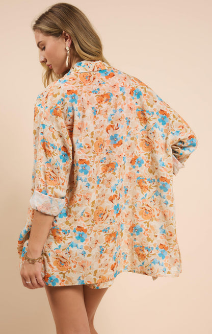  Sonoma Button Up Shirt, Multi | Sadie & Sage