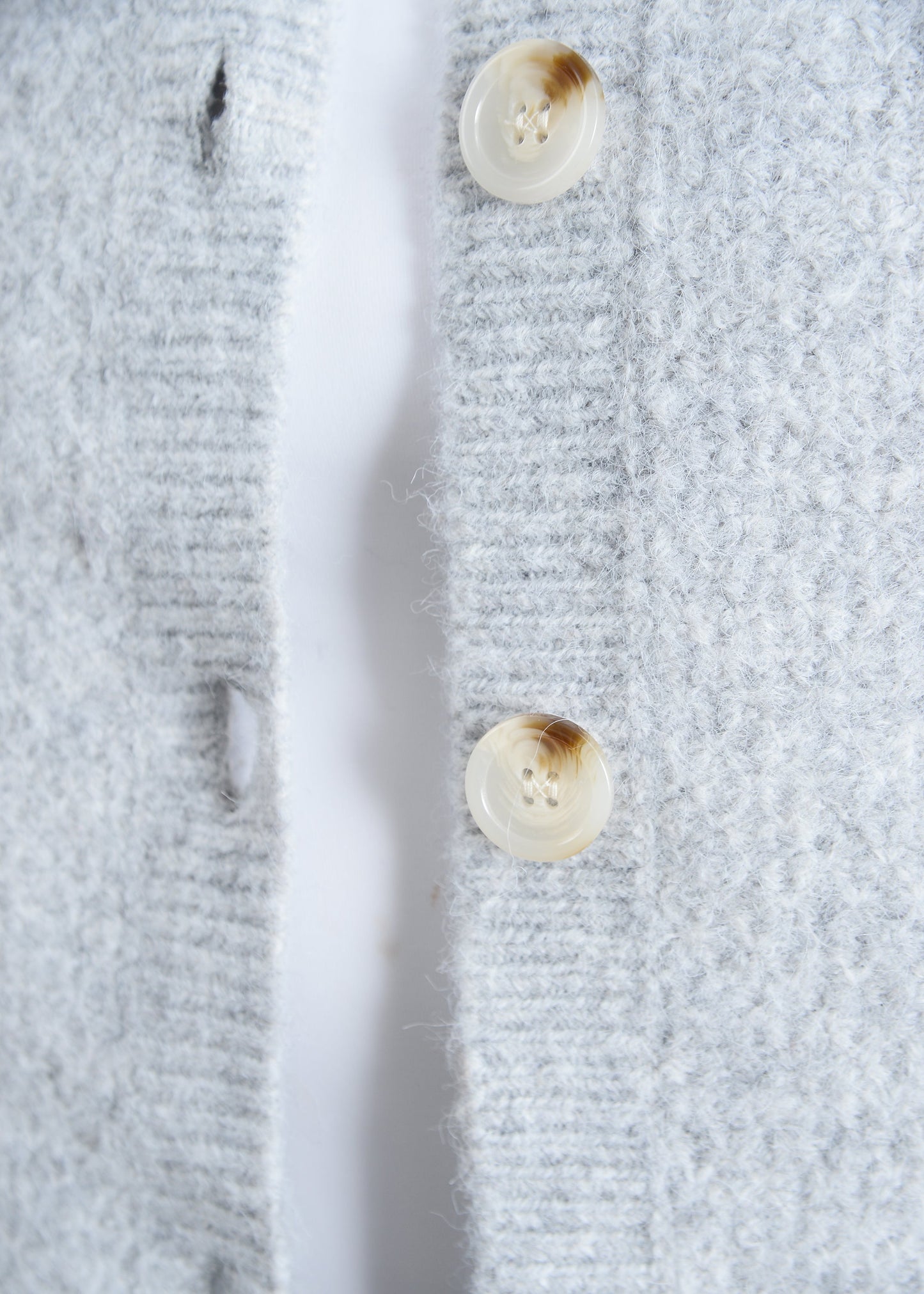  Lottie Stitch Detail Cardigan, Grey | RD Style