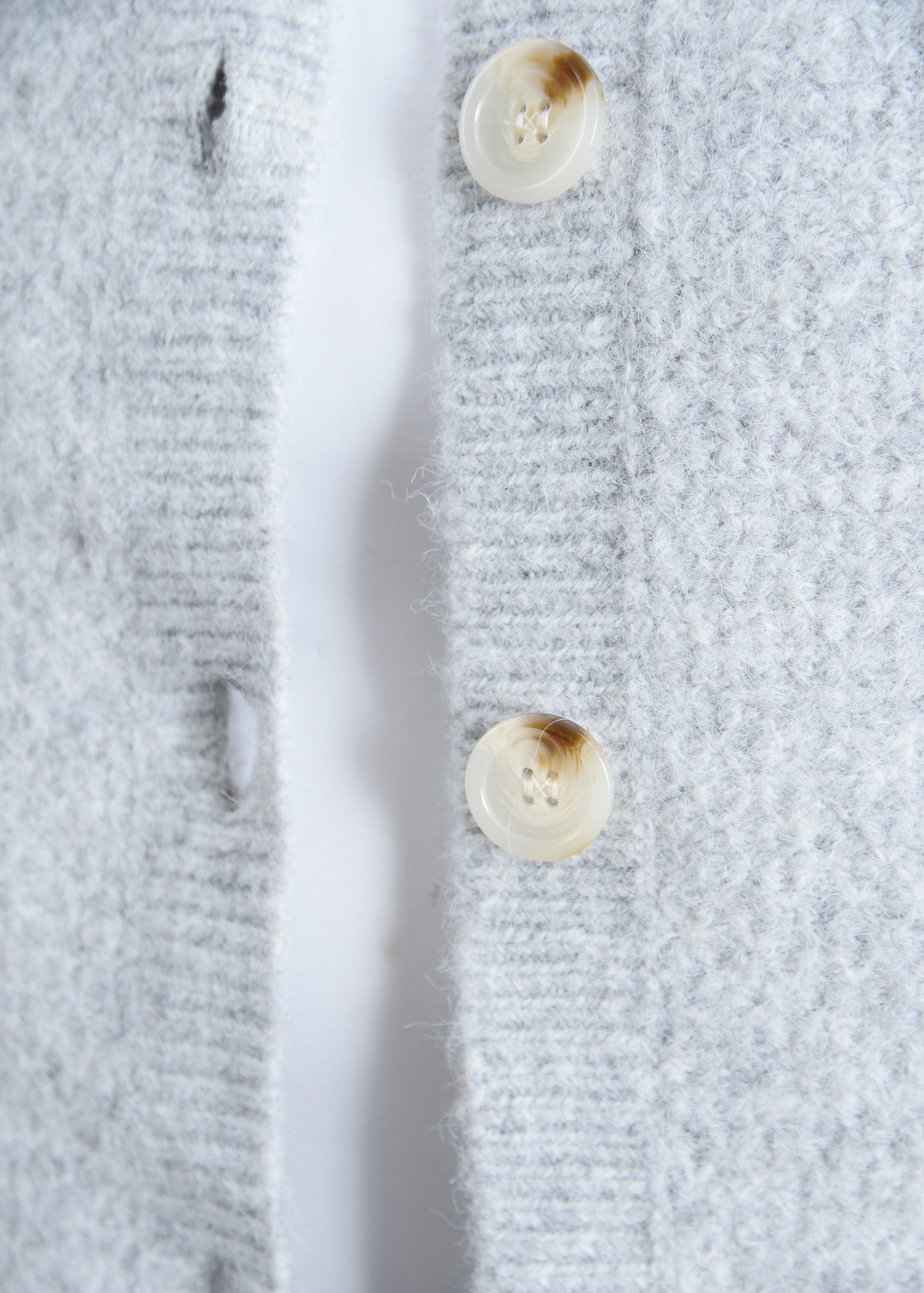  Lottie Stitch Detail Cardigan, Grey | RD Style