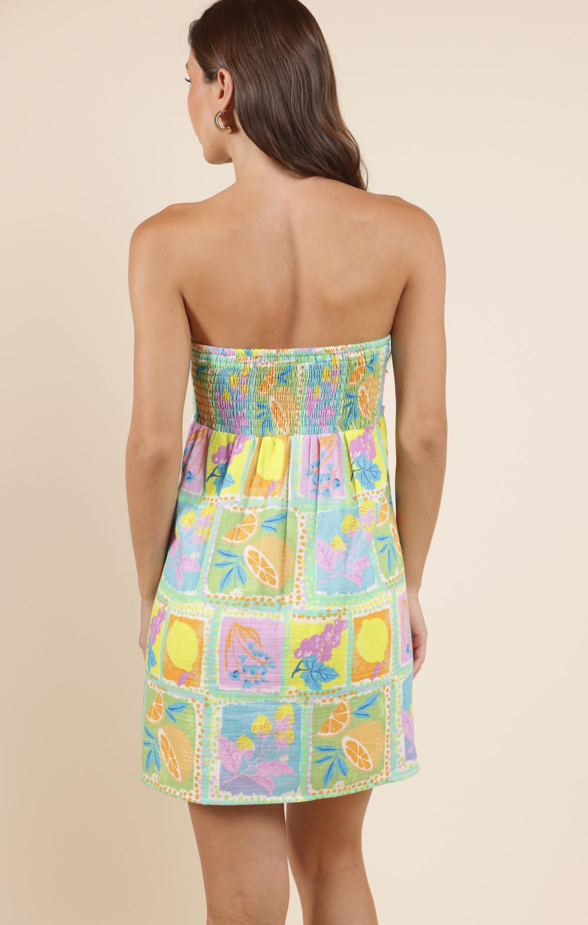  Mimosa Tube Mini Dress, Multi | Sadie & Sage