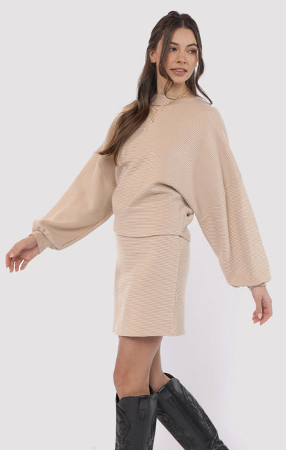  On A Stroll Dolman Sleeve Top, Cream | Sadie & Sage