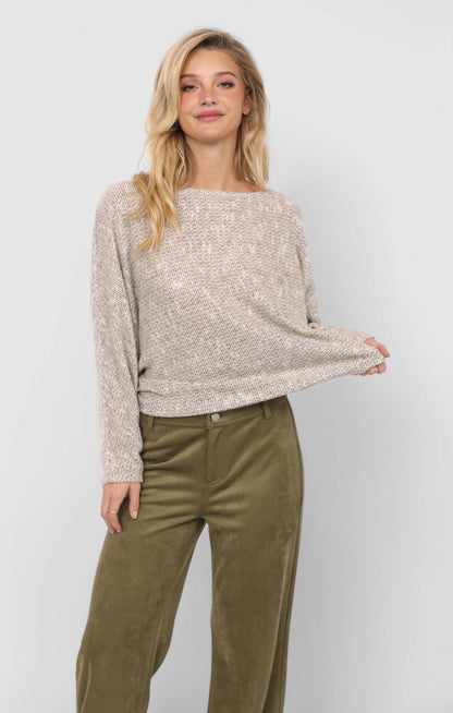  Billie Dolman Sleeve Knit Top, Olive | Sadie & Sage