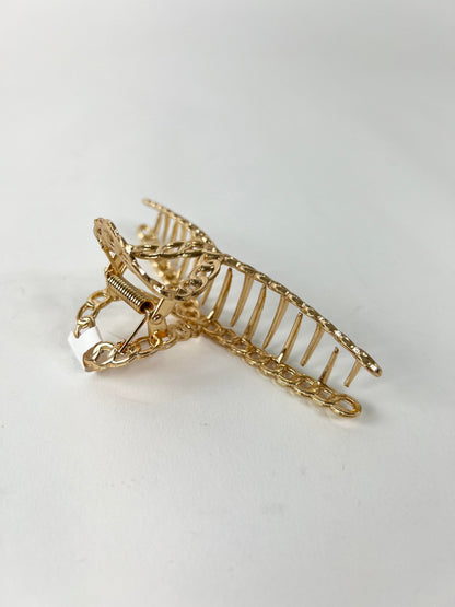  Raquel Chain Hair Claw | BRACHA