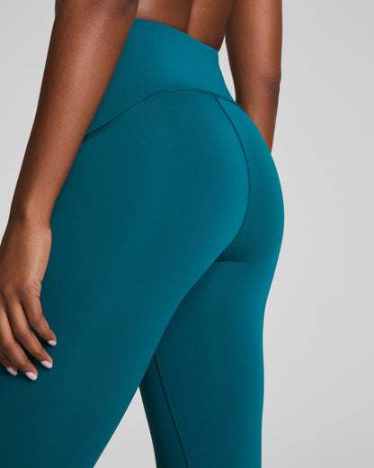  Secret Sweat 7/8 Leggings, Light Emerald Bay | SPANX