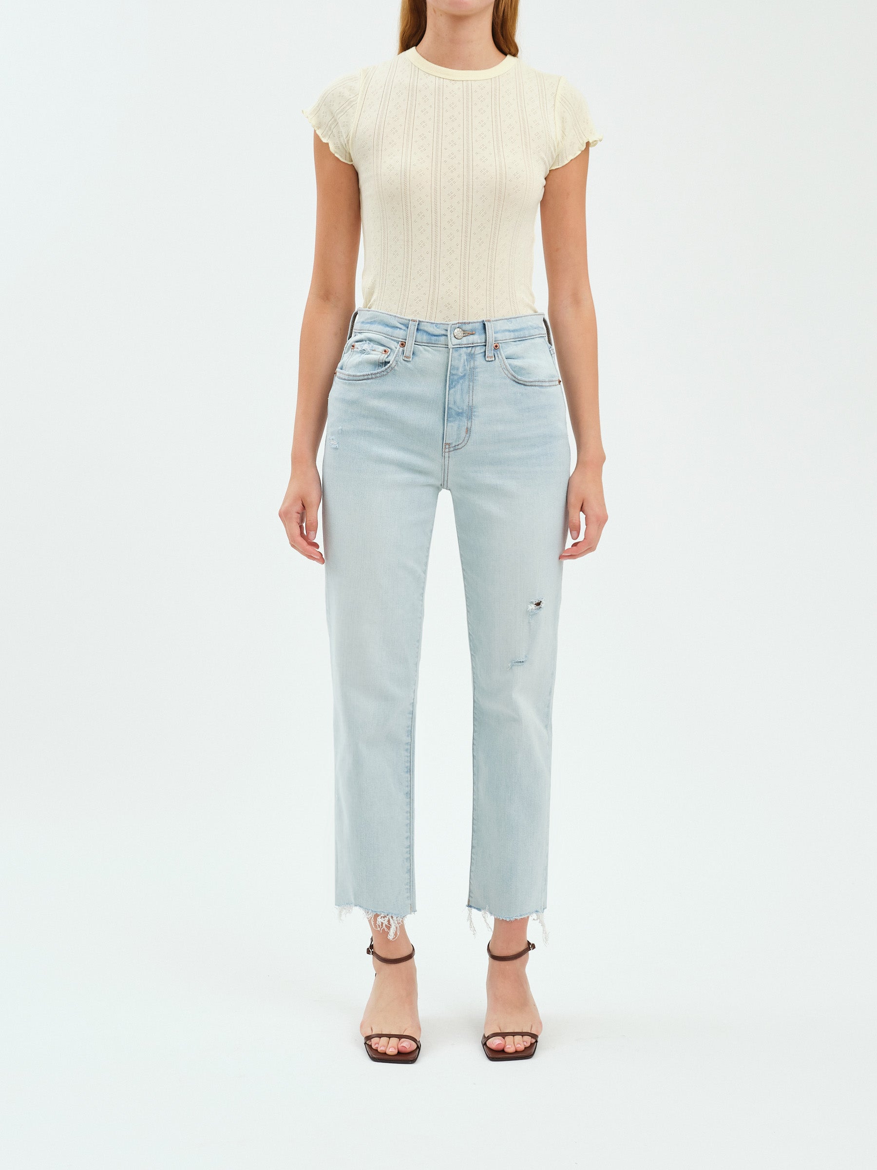 Straight Up High Rise Straight Jeans, Swoon Vintage | Daze
