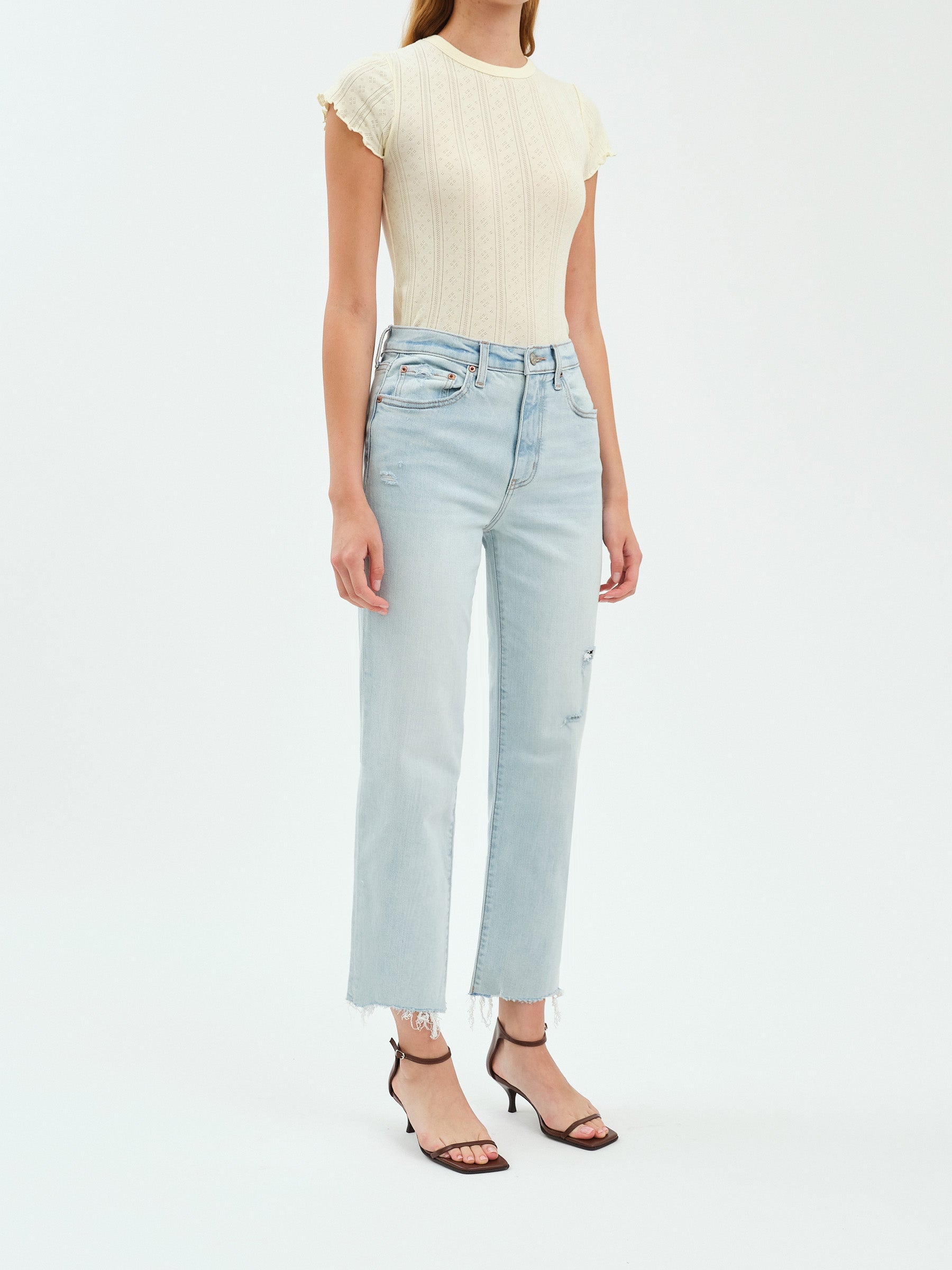  Straight Up High Rise Straight Jeans, Swoon Vintage | Daze